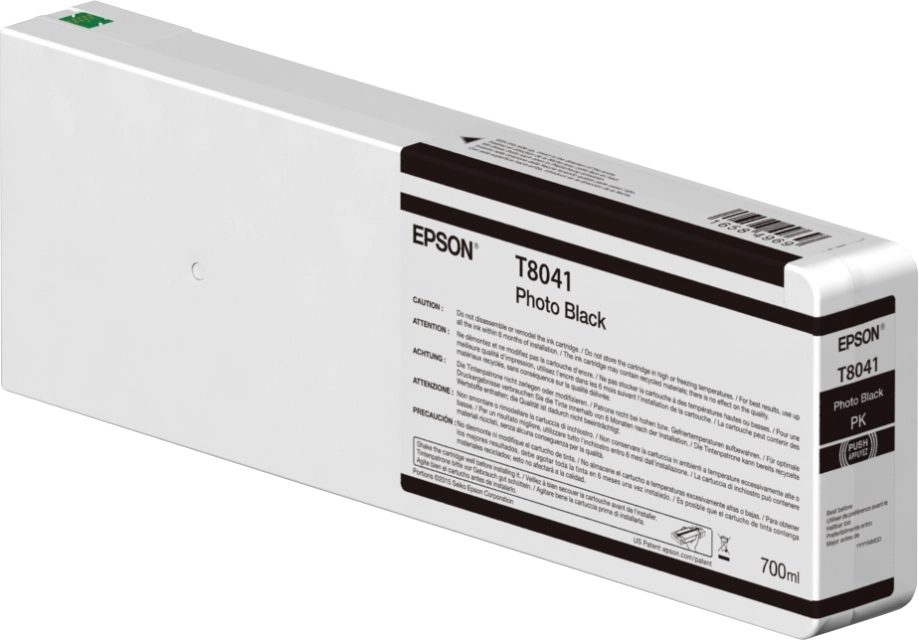 Epson C13T804100 Photo Black Singlepack T804100 UltraChrome pentru, 010343917477