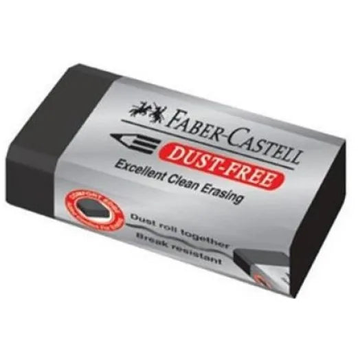 Faber-Castell FC187171 Faber-Castell Radiera Creion Dust Free neagra 45x20x12mm 9556089005265