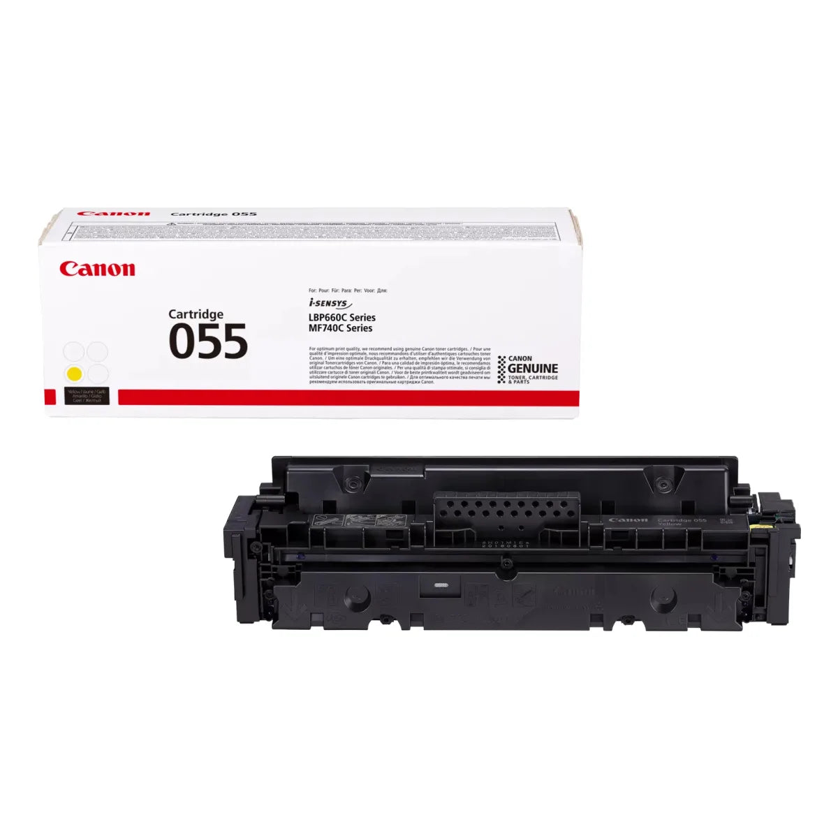 Canon 3013C002 Canon CRG055Y Cartus toner Yellow pentru i-SENSYS LBP663Cdw 4549292124606