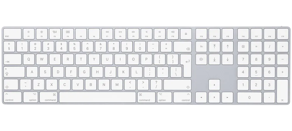 Apple mq052z/a Magic Keyboard (2017) with Numeric Keypad Int. English Silver