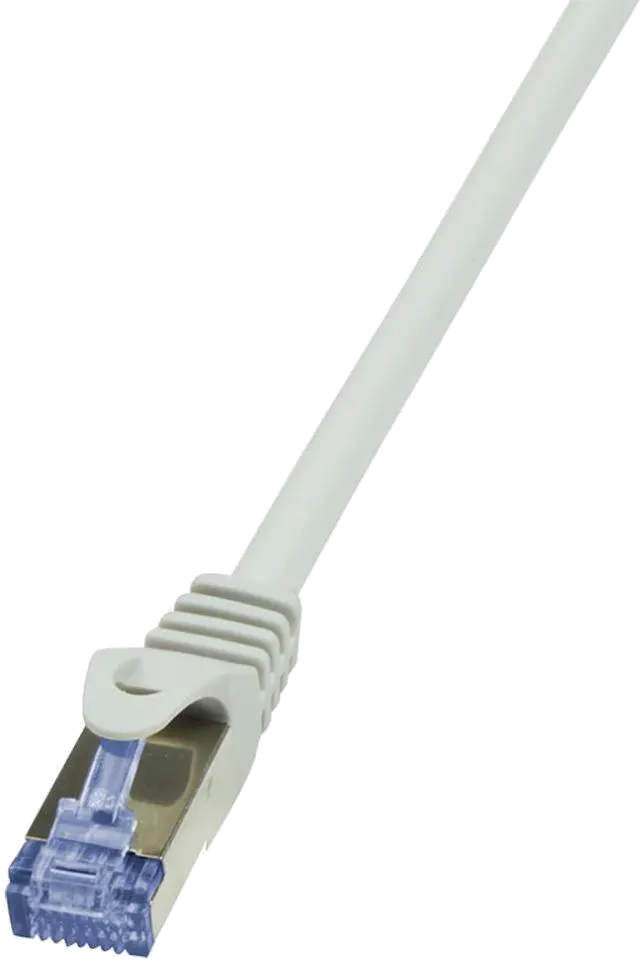 LogiLink CQ3012S PATCH CORD S/FTP LOGILINK Cat6a, LSZH, cupru, 0.25 m, gri, AWG26, dublu ecranat "CQ3012S", 4052792020175