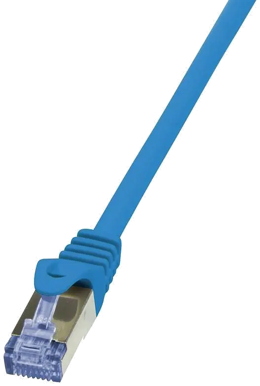 LogiLink CQ3056S PATCH CORD S/FTP LOGILINK Cat6a, LSZH, cupru, 2 m, albastru, AWG26, dublu ecranat "CQ3056S", 4052792020571