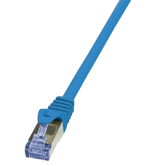 LogiLink CQ3086S PATCH CORD S/FTP LOGILINK Cat6a, LSZH, cupru, 7.5 m, albastru, AWG26, dublu ecranat "CQ3086S", 4052792020601