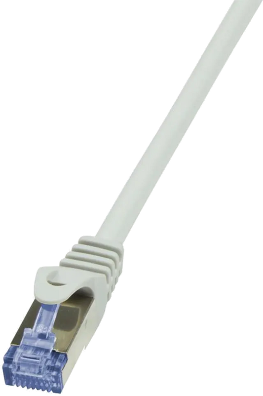 LogiLink CQ3092S PATCH CORD S/FTP LOGILINK Cat6a, LSZH, cupru, 10 m, gri, AWG26, dublu ecranat "CQ3092S", 4052792020250