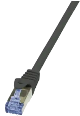 LogiLink CQ3113S PATCH CORD S/FTP LOGILINK Cat6a, LSZH, cupru, 20 m, negru, AWG26, dublu ecranat "CQ3113S", 4052792040586