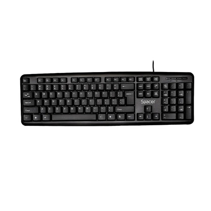 Spacer SPKB-520 Spacer TASTATURA USB, 104 taste, anti-spill, black 5949046600728
