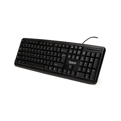 Spacer SPKB-520 Spacer TASTATURA USB, 104 taste, anti-spill, black 5949046600728