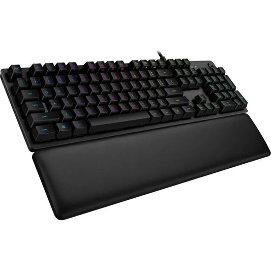 Logitech 920-008934 Logitech G513 Carbon RGB Mechanical Gaming Keyboard, GX Blue (Clicky), USB 5099206080133