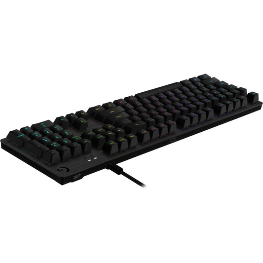 Logitech 920-009330 Logitech G513 CARBON LIGHTSYNC RGB Mechanical Gaming Keyboard, GX Brown, USB 5099206085961