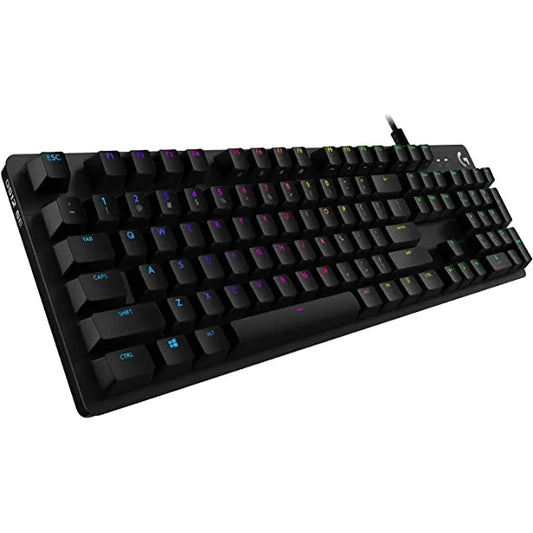 Logitech 920-009370 Logitech G512 CARBON LIGHTSYNC RGB Mechanical Gaming Keyboard with GX Red, USB 5099206086272