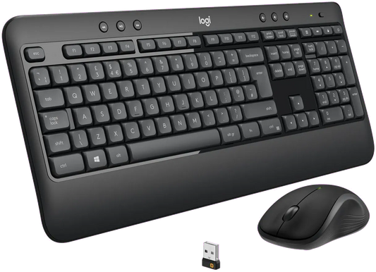 Logitech 920-008685 MK540 Adavanced Wireless Keyboard and Mouse Combo, US International layout, 5099206077461