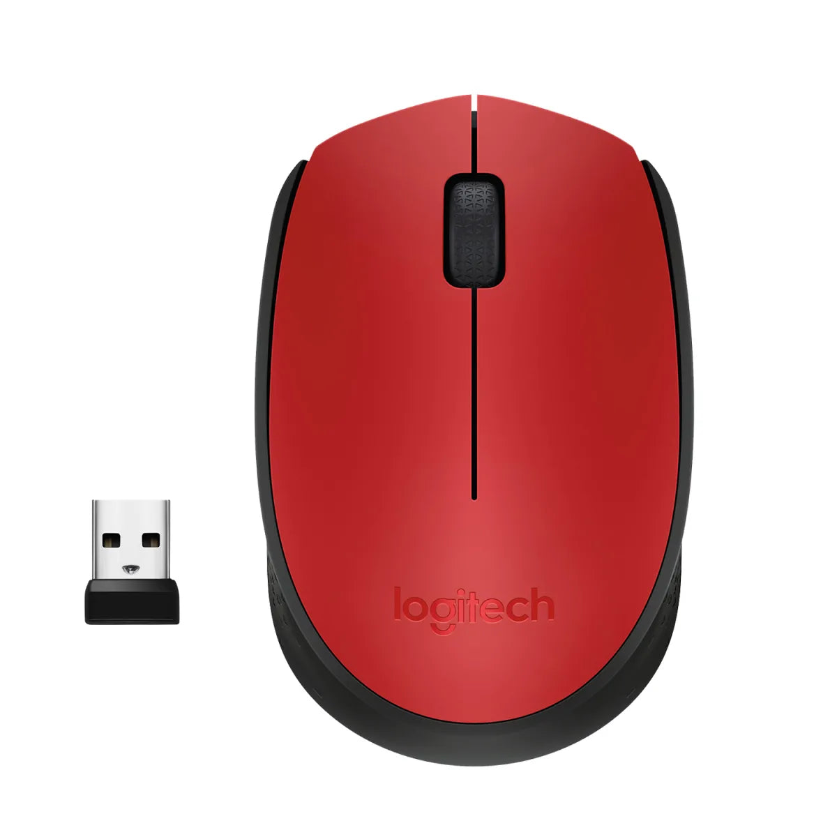 Logitech 910-004641 Logitech M171 Wireless Mouse, Red 5099206062870