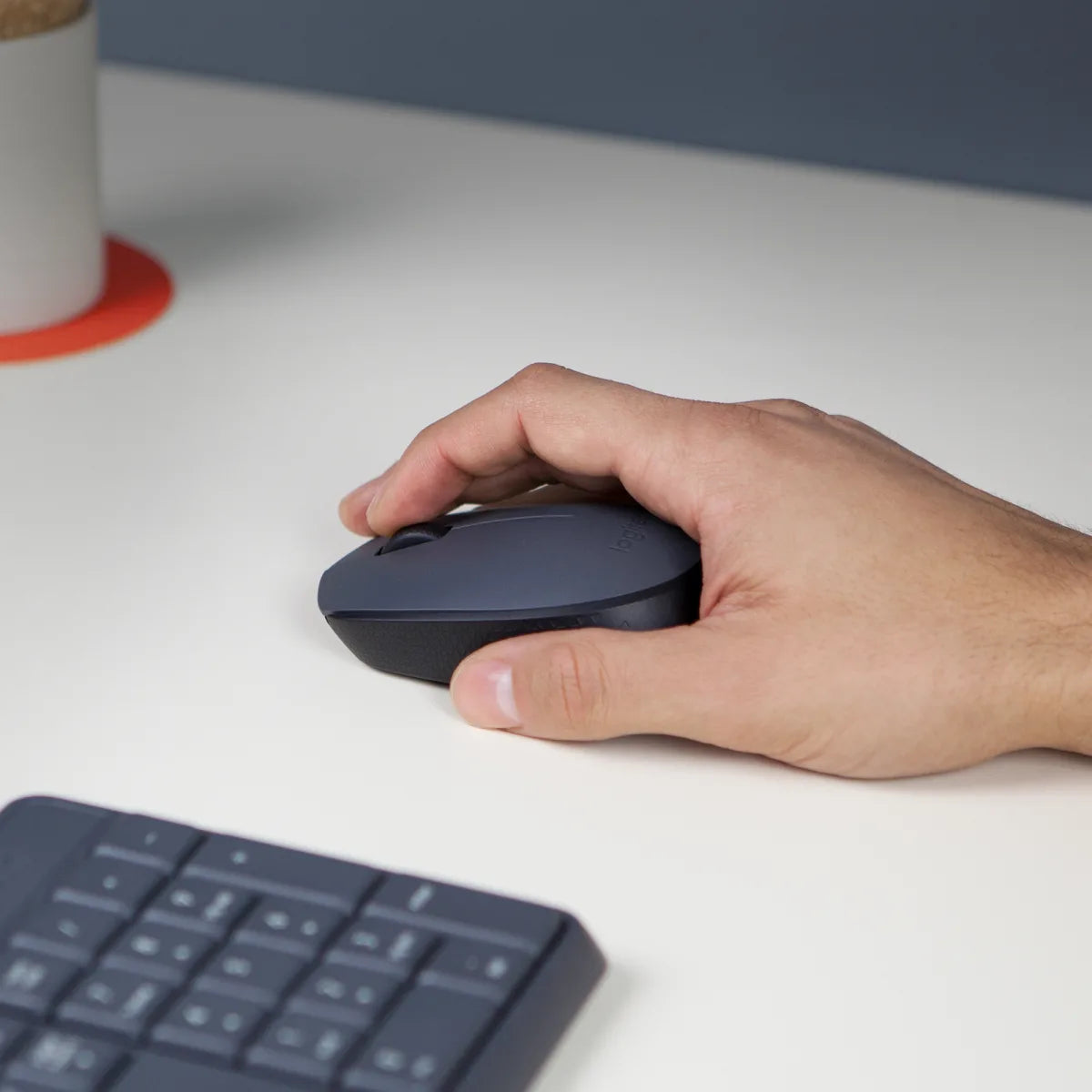 Logitech 910-004642 Logitech M170 Wireless Mouse, 1000dpi, Grey 5099206062887