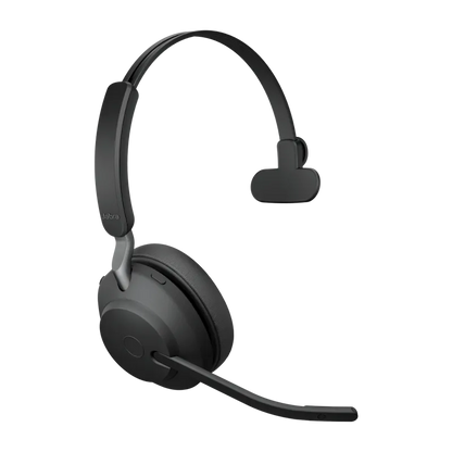 Jabra 26599-889-999 Casca EVOLVE2 65 UC fara fir, Monoaural, On-Ear, conectare USB-A via Link 380a