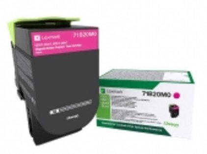 Lexmark 71B20M0 Cartus toner Magenta Return Program 2.3k, 734646641890