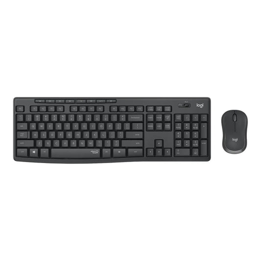 Logitech 920-009800 Logitech MK295 Silent Wireless Combo, US Intl Layout, Graphite 5099206092433