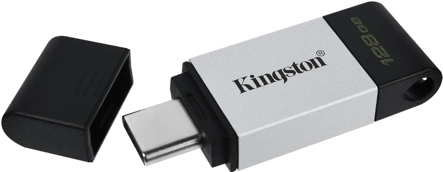 Kingston DT80/128GB Stick USB 128GB USB-C 3.2 DataTraveler 80, 740617306422