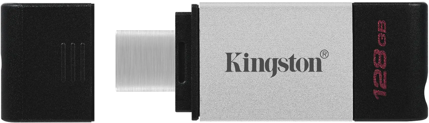 Kingston DT80/128GB Stick USB 128GB USB-C 3.2 DataTraveler 80, 740617306422