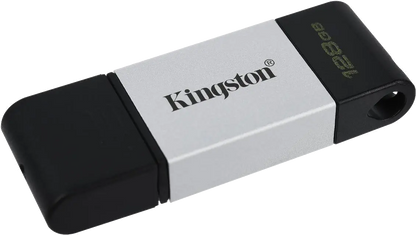 Kingston DT80/128GB Stick USB 128GB USB-C 3.2 DataTraveler 80, 740617306422