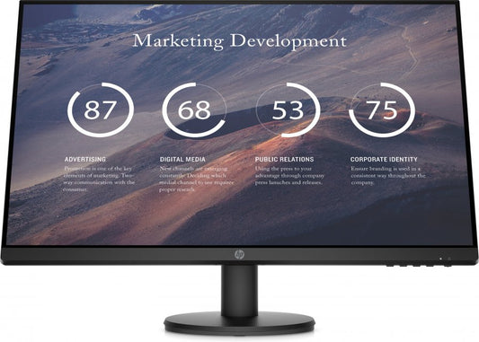 HP 9TT20AA Monitor 27inch P27v G4, LED, IPS, FHD 1920x1080, 16:9, 5 ms, 300 cd/m², 1000:1 s, 194850135538