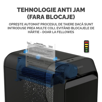 Fellowes 5502601 Powershred LX220 distrugator de documente in mini particule 20 coli P-4, 50043859763837