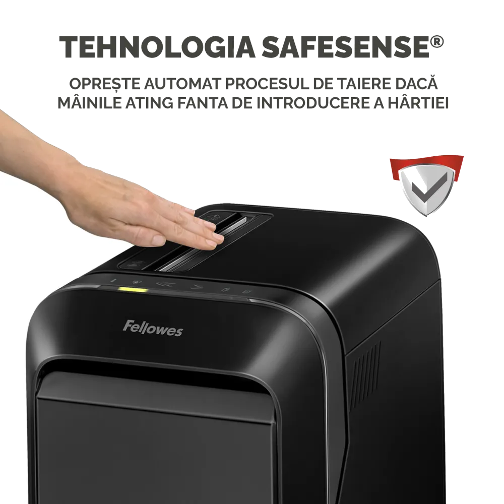 Fellowes 5502601 Powershred LX220 distrugator de documente in mini particule 20 coli P-4, 50043859763837