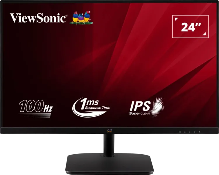 ViewSonic VA2432-H VA2432-H monitor 24inch SuperClear IPS 178°/178° FullHD 1920x1080px 75Hz, 766907006797