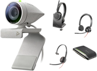 Poly 76U43AA Studio P5 1080p (Full HD) Camera, Single directional microphone, 80° DFoV, USB, 610807900634 197029504487