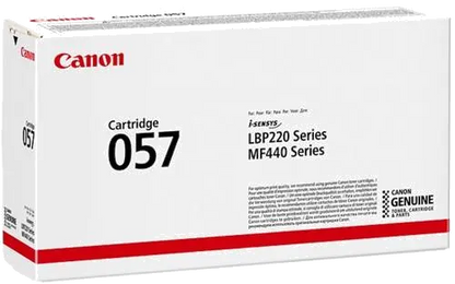 Canon 3009C002 CRG-057 Cartus toner negru original pentru LBP223, MF446, 3.100 pag