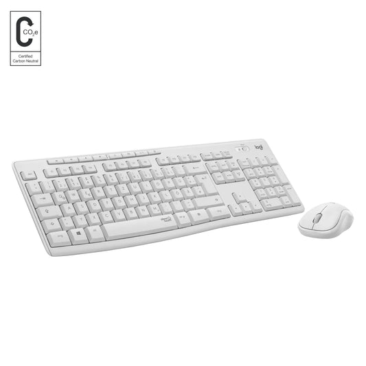 Logitech 920-009824 Logitech MK295 Silent Wireless Combo, US Intl Layout, Off-White 5099206092594