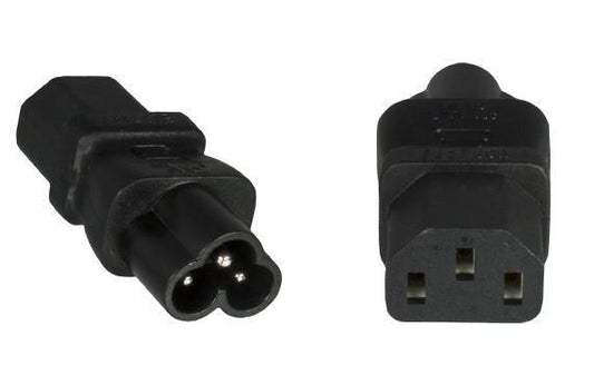 MicroConnect PE613AD Adaptor alimentare IEC C6 la IEC C13, 5711783344476