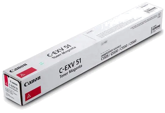 Canon 0486C002 CEXV51L Toner magenta pentru iR C5535 / 5535i / 5545i / 5735i, 26000 pg, 4549292053791