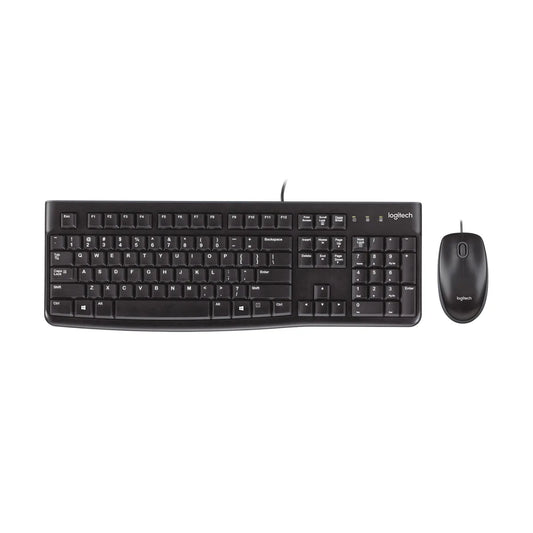Logitech 920-002552 Logitech MK120 Wired Desktop, Tastatura + Mouse cu fir, UK Layout, USB 5099206020603