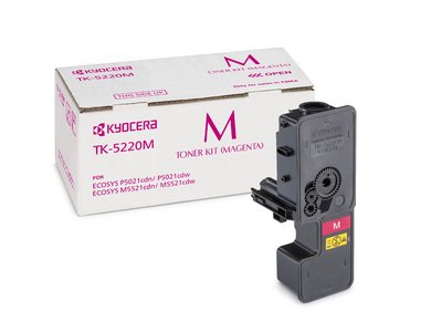 Kyocera 1T02R9BNL1 TK-5220M toner original MAGENTA pentru Ecosys M5521 cdn 1200 pagini, 632983037409