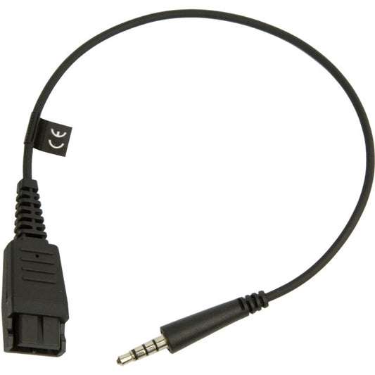 Jabra 8800-00-99 Headset Cord for Speak 410/510, Jack 3.5 mm straight to QD, 5706991012972