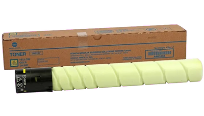 Konica-Minolta A8K325F TN-221Y Toner original yellow Half Capacity pentru C227,C287, 10.500 pag, 1PA8K325H