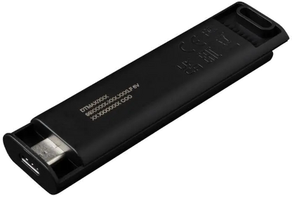 Kingston DTMAX/1TB DataTraveler MAX Flash Drive 1TB USB3.2, R/W 1000/ 900 MB/s, USB-C, Black, 740617322354 740617328295