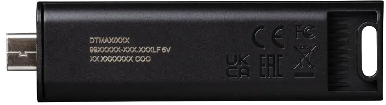 Kingston DTMAX/1TB DataTraveler MAX Flash Drive 1TB USB3.2, R/W 1000/ 900 MB/s, USB-C, Black, 740617322354 740617328295