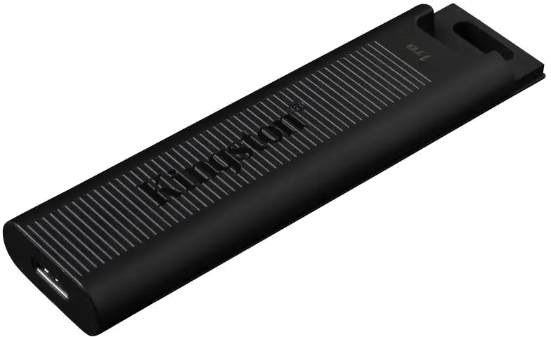 Kingston DTMAX/1TB DataTraveler MAX Flash Drive 1TB USB3.2, R/W 1000/ 900 MB/s, USB-C, Black, 740617322354 740617328295