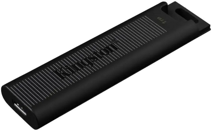 Kingston DTMAX/1TB DataTraveler MAX Flash Drive 1TB USB3.2, R/W 1000/ 900 MB/s, USB-C, Black, 740617322354 740617328295