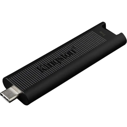 Kingston DTMAX/1TB DataTraveler MAX Flash Drive 1TB USB3.2, R/W 1000/ 900 MB/s, USB-C, Black, 740617322354 740617328295