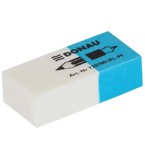 Donau DN-7307001PL-99 Donau Radiera cauciuc creion cerneala 41x18x11mm alb albastru 5901498022053