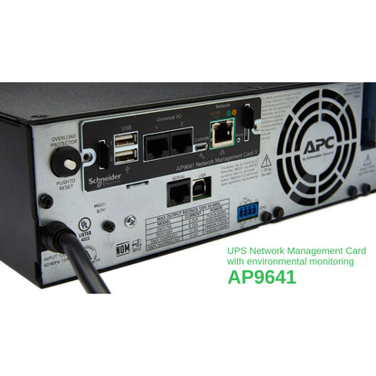 APC AP9641 APC UPS Network Management Card 3 with Environmental Monitoring 731304355540