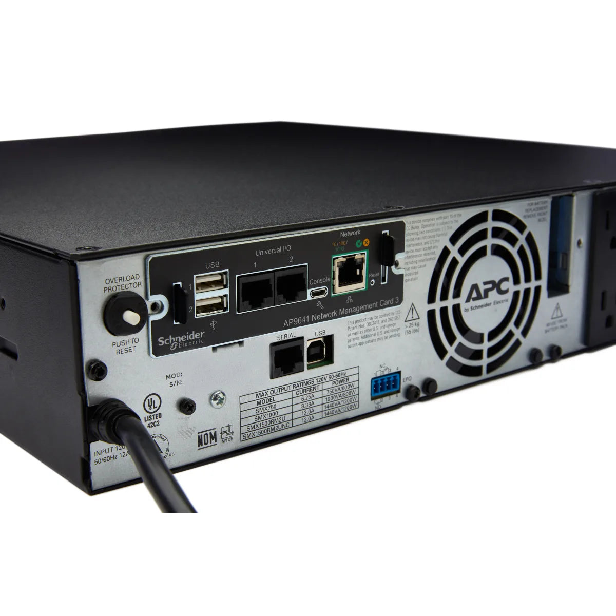 APC AP9641 APC UPS Network Management Card 3 with Environmental Monitoring 731304355540