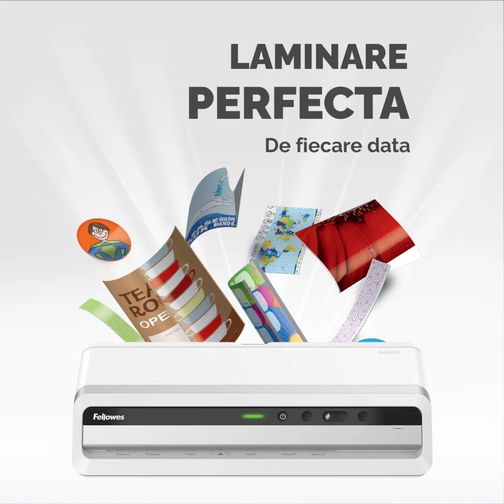 Fellowes 5748401 Jupiter LX laminator A3 grosime maxima de laminare 250 microni, 043859763498