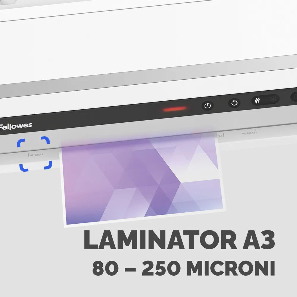 Fellowes 5748401 Jupiter LX laminator A3 grosime maxima de laminare 250 microni, 043859763498