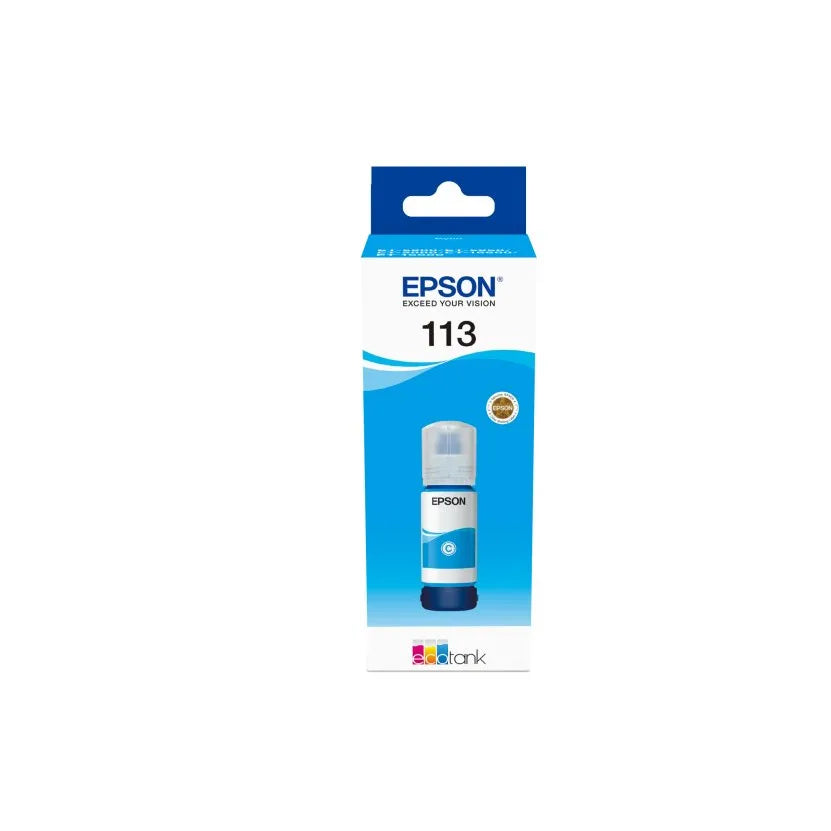 Epson C13T06B240 Epson Cerneala 113 EcoTank Pigment Cyan ink bottle 8715946674711