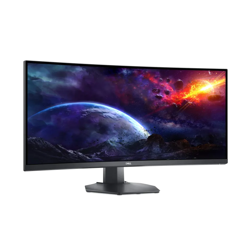 DELL 210-AZZE Monitor LED Dell Gaming S3422DWG, 34" WQHD 3440x1440 144Hz VA AG 21:9 Curved 99%