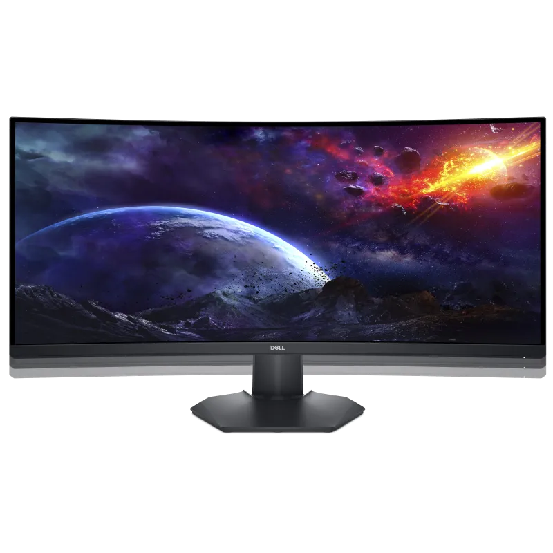 DELL 210-AZZE Monitor LED Dell Gaming S3422DWG, 34" WQHD 3440x1440 144Hz VA AG 21:9 Curved 99%