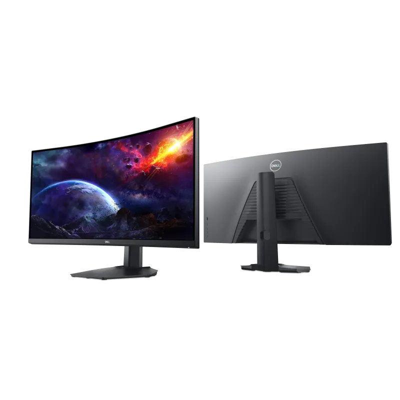 DELL 210-AZZE Monitor LED Dell Gaming S3422DWG, 34" WQHD 3440x1440 144Hz VA AG 21:9 Curved 99%